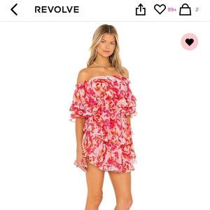 Misa Los Angeles Isella dress in Maldive Marble